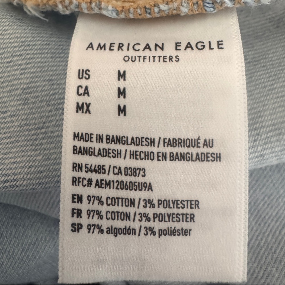 American Eagle Outfitters Light Blue Long Sleeve Dress - Picture 7 of 10